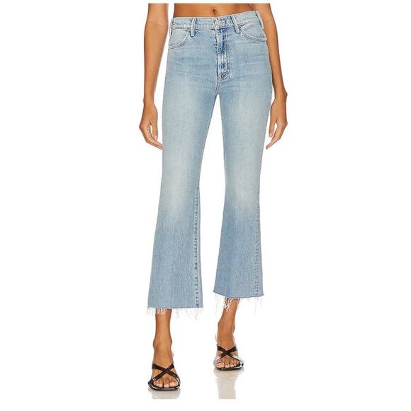 MOTHER Denim - Mother Superior The Hustler Ankle Fray Home On The Range High Rise Jeans Size 32